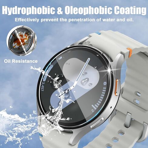 5 Pack for Galaxy Watch 7 40mm / Galaxy Watch FE 40mm / Galaxy Watch 6/4 40mm Screen Protector, Tempered Glass Protectors for Samsung Watch 7/FE/6/4 40mm in Saudi Arabia