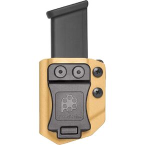 Amberide Universal Mag Carrier IWB/OWB KYDEX Magazine Holster Fit: 9mm/.40 Double Stack - 9mm/.40 Single Stack - .45ACP Double Stack - .45ACP Single Stack
