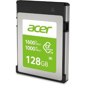 Acer CF100 256GB Cfast 2.0 Memory Card Up to 550 MB/s Read for Cameras - BL.9BWWA.315