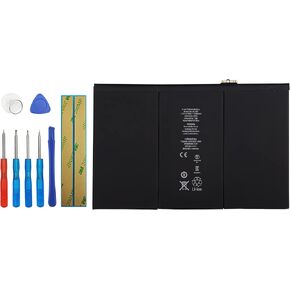 A1389 Replacement Battery 616-0592, 616-0593, 616-0604 Battery Compatible with iPad 3 A1416, A1430 iPad 4 A1458, A1459, A1460