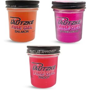 الحزمة النهائية لبيض السلمون Pautzke UV-Glo - مجموعة أفضل الألوان - بيض السلمون الفاخر لصيد سمك السلمون المرقط - طعم سمك السلمون المرقط المعزز بالألوان للرؤية - رائحة قوية لا تقاوم