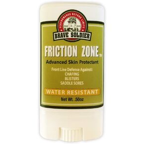 Friction Zone Stick - .50 oz - Water & Sweat Resistant, Anti-Chafing Skin Protection, Rash Guard for Men and Women, Wetsuit Safe