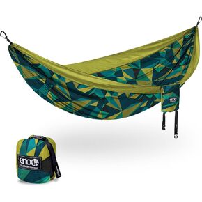 ENO DoubleNest Hammock - Lightweight, Portable, 1 to 2 Person Hammock - for Camping, Hiking, Backpacking, Travel, a Festival, or The Beach - Leave No Trace Special Edition/Charcoal