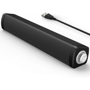 LENRUE Computer Speakers for Desktop Monitor, PC Speakers with Knob Control, Bluetooth Connect, USB Powered for Computer, PC, Laptop