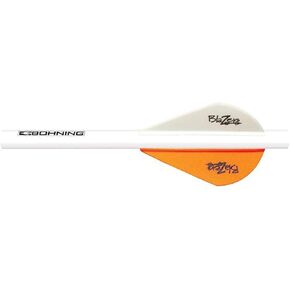 Bohning Neon Orange Blazer Quik Fletch 6pk