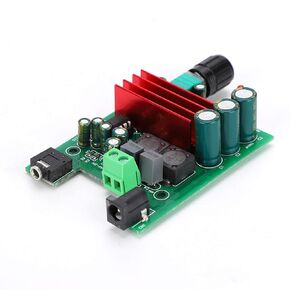 Digital Amplifier Board Module, 25VDC 100W Mono High Power AMP Module with NE5532 OPAMP for Car Vehicle Computer Speaker