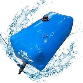240L/60gal Water Storage Bladder,Large-Capacity Foldable Water Bladder Tanks Container,Collapsible Soft Drought-Resistant Water Bag, fire-Fighting Agricultural use Water Tank(240L)…