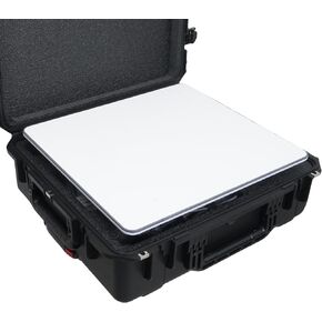Case Club Case fits The Starlink High Performance Flat Mount Dish Kit in a Hard-Shell, Protective, Pressure Equalizing, Lightweight, Waterproof, Airtight, & Heavy Duty Case