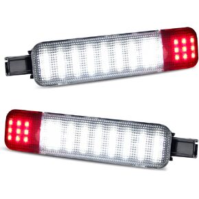 Bestview RGB LED أضواء الباب الداخلية مجاملة ضوء الباب الجمعية لوحة عاكسات الباب الخلفي الأمامي متوافقة مع Fo-rd 1999-2007 F250 F350 F450 F550 Super Duty & 2000-2005 Excursion، حزمة من 2 in Saudi Arabia