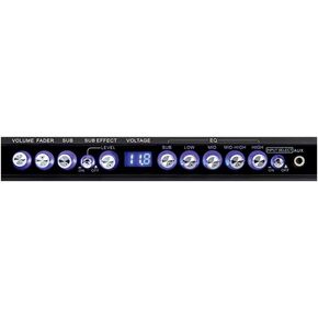Soundstream MPQ-5V Equalizer 5-Band Parametric Equalizer w/ Voltage