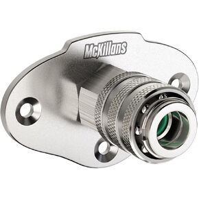 McKillans Automatic Foam Cannon Mount Machined in 304 Stainless Steel with Included Stainlesss Hardware