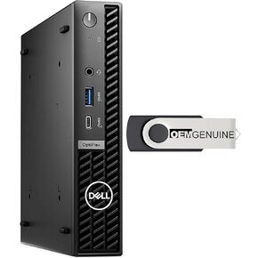 2024 OptiPlex 7020 7000 MFF Intel i5-14500T (14 نواة، Beats Intel i7-13700T)، ذاكرة الوصول العشوائي 16 جيجابايت، 512 جيجابايت NVMe، WiFi، DisplayPort، لوحة مفاتيح وماوس سلكية، 3 سنوات، W11P، سطح مكتب الأعمال