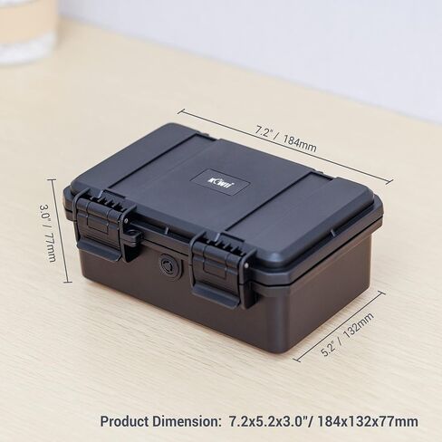 KIWIFOTOS 15 Slots C Cell Battery Organizer Storage Case | Heavy Duty IP67 Waterproof C Type LR14 Alkaline Batteries Holder Containers for Household Outdoor Office All-Purpose in Saudi Arabia