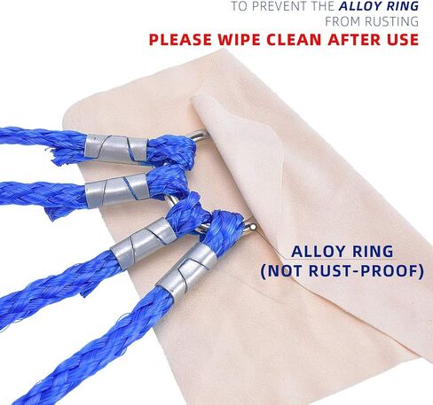 4 Arm Crab Trap Harness with Durable Nylon/Heavy Duty Metal Hooks for Sailing Fishing in Kuwait