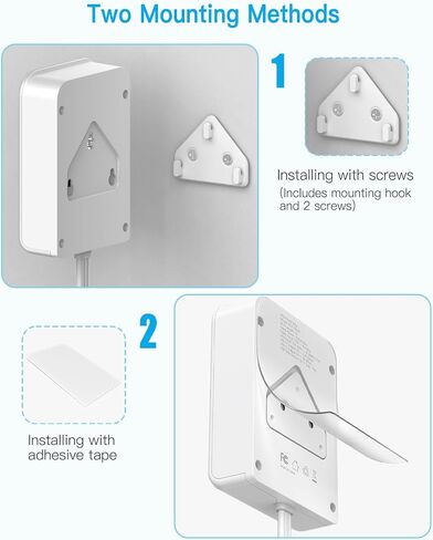 Flat Multi Plug Extender with 3 USB Wall Charger(1 Type C), 4 Outlet Wall Adapter, 4 ft Thin Extension Cord, Flat Plug Surge Protector Power Strip for Home, Office, College Dorm. White in Saudi Arabia