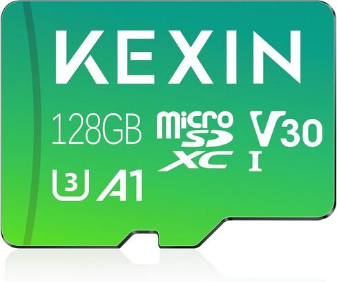 بطاقة ذاكرة KEXIN Micro SD سعة 64 جيجابايت 5 عبوات بطاقات ذاكرة microSDXC فئة 10 بطاقة Micro SD عالية السرعة تصل إلى 85 ميجابايت/ثانية، C10، U3، V30، A1 in Saudi Arabia