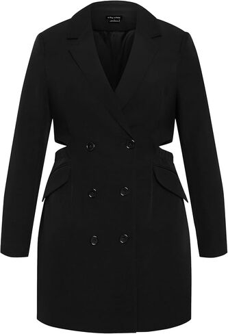 فستان City Chic النسائي بمقاس كبير Tuxedo Twyla in Saudi Arabia