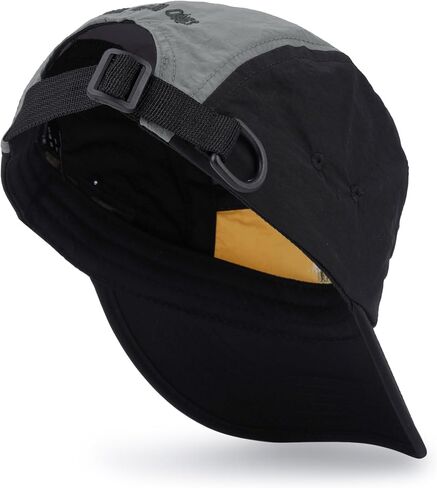 CLAPE 5 Panel Cap Curved Bill Dad Golf Cap Waterproof Nylon Hat Stylish Embroidered Baseball Cap Hip Pop Dancing Snapback Cap in Kuwait