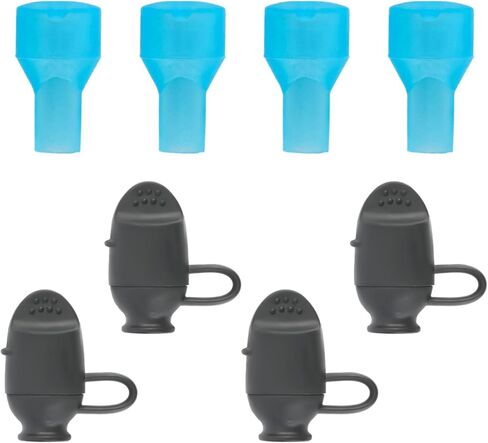 BOXOB 8pcs Bite Valve Replacement for Camelbak, Mouthpiece Replacement Bladder Replacement Parts Bite Valve Accessories Replacement Compatible with Camelbak in Saudi Arabia