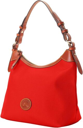 حقيبة كتف إريكا كبيرة الحجم للنساء من Dooney & Bourke مصنوعة من النايلون، مع حزام كتف قابل للتعديل والفصل in Kuwait