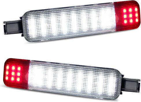 Bestview RGB LED أضواء الباب الداخلية مجاملة ضوء الباب الجمعية لوحة عاكسات الباب الخلفي الأمامي متوافقة مع Fo-rd 1999-2007 F250 F350 F450 F550 Super Duty & 2000-2005 Excursion، حزمة من 2 in Saudi Arabia