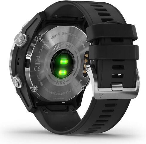 Garmin Descent Mk2 (Stainless Steel/Black) Dive Computer Watch Bundle - Air Integration, Multisport Training Features - includes PlayBetter Waterproof Dry Bag Set in Saudi Arabia