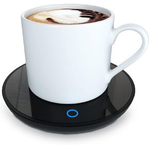 Mug Warmer Coffee Warmer - Cup Warmer with 2 Temperature Settings Smart Tea Warmer Portable Beverage Warmer Drink Warmer for Office丨Desk丨Cocoa丨Coffee丨Tea丨Milk丨Hot Drinks