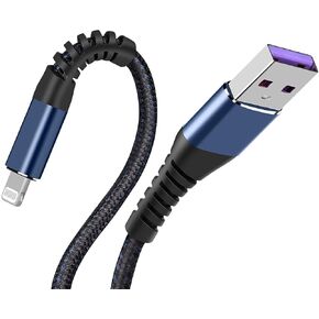 [ Apple Certified 2pack ] iPhone Charger 6ft,Lightning Cable Long 6 Foot Cord, Fast Charging Cables for Apple iPhone 12/11/11Pro/11Max/ X/XS/XR/XS Max/8/7/6/5S/SE/iPad Mini Air (Blue)