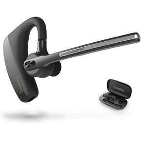 Conambo 2024 Upgraded K10C Bluetooth Headset V5.2, Wireless Headset with CVC8.0 Dual Mic Noise Cancelling 16Hrs Talking Single Ear Bluetooth Earpiece for iPhone Android Cell Phone Trucker Office Work