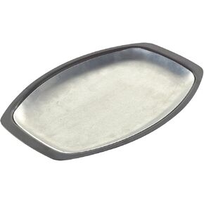 Nordic Ware 365 Indoor/Outdoor Grill N' Serve Plate, Brown/Silver, 10 By 15 inch