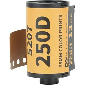 35mm Color Print Film Wide Exposure Range HD Camera Color Film High Contrast Colour Prints Photographic Color Film for 135 Camera (12 Exposures)