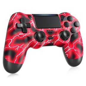 SHINXIN Wireless Controller for PS4, with Dual Vibration/ 6-Axis Motion Sensor/Speaker/Audio Jack/Touch Pad/Share Button