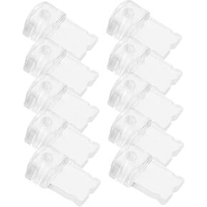 10pcs Mobile Plugs Teléfonos Anti- Stopper PVC Plug Sleeve for Port Mobile Phone Plug The Call USB c Cover Fone PVC Fittings Cover for Phone Protection Supplies