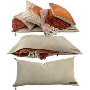 THE STORAGE PILLOW XL zippered storage Pillowcase FILL w Clothes Bedding Blankets to maximize Space - RV Camper Dorm Tiny Home Boat Inside Organization Ideas Accessories - Small Space Storage Solution