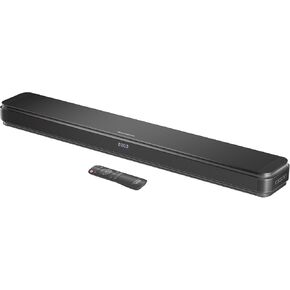 2.1ch 120W Sound Bar for TV with Dolby Audio and Dual Built-in Subwoofers, Bluetooth TV Speaker Soundbar with HDMI-ARC and Optical Connectivity, Enhanced Clarity and Balanced Bass, Black