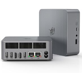 Beelink Mini S13 Mini PC, Intel 13th N150 (up to 3.6GHz), 16GB DDR4 500GB M.2 SSD Desktop Computers, Intel Unison App/4K Dual HDMI Display/WiFi 6/BT5.2/4x USB3.2/VESA/1000Mbps LAN/WOL Office/Home PC