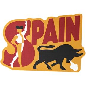 Vagabond Heart Spain Sticker - Bullfighter - Weatherproof Vinyl Souvenir Decal