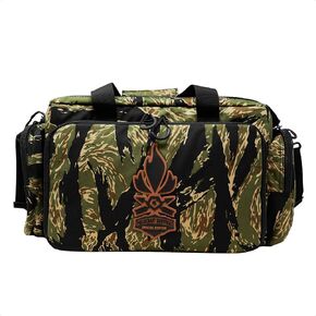 GRITR & Fieldcraft Survival Tactical Range Bag for Handguns and Ammunition | Shoulder Duty Military Style Duffle Bag for Shooting, Hunting, Travel, EDC | Gun Case for Pistol and Ammo Storage