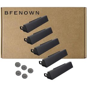 [ 5 Pack ] Bfenown Replacement HDD SSD Hard Drive Caddy Cover for DELL Latitude 6510 E6510 M4500 (HDD Screws Included)