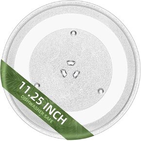 11-1/2" Microwave Turntable Compatible with Samsung DE63-00624A DE74-20102D, 11.5 inch Replacement Microwave Glass Plate for GE WB49X10097 WB49X10224