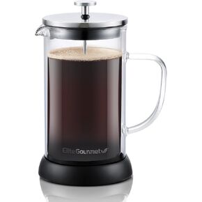 HyperChiller EHC824 Iced & Hot Coffee Maker, Adjustable Flow/Strength Lever, Includes 20 Oz. Tumbler & Reusable Straw, Compatible with Coffee Grounds, Removable, Reusable Mesh Filter, Mint