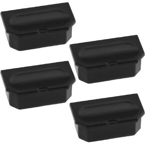 Create idea 4PCS Link Port Dust Cap Cover Compatible with Game Boy Classic DMG-0 Console Replacement Plastic Link Port Protective Cover Black