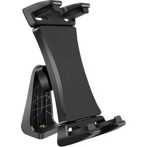 IPad Tripod Mount Adapter 360 Degree Rotatable Universal Tablet Clamp Holder for iPad Pro 12.9 11 10.5, iPad Air Mini, Surface Tab, Galaxy Tab and 3.5 to 13.5in Phone Tablet, for Tripod, Monopod