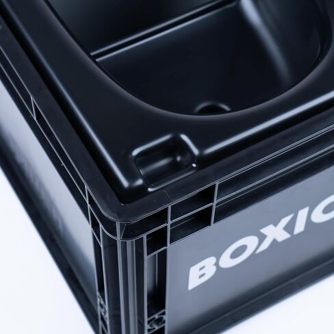 BOXIO Toilet - Portable Toilet, Camping Toilet, composting Toilet for car Camping, Boat or Camping. Mini Camping Toilet: 14,7" x 11,8" x 11,0" Made in Germany. in Kuwait