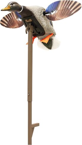 MOJO Outdoors Elite Series Spinning Wing Duck Decoy, Duck Hunting Gear and Accessories, Woody Wood Duck in Saudi Arabia