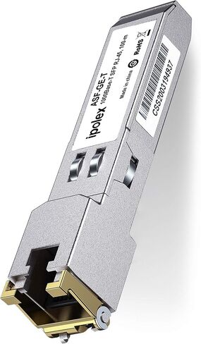 Gigabit SFP to RJ45 Copper SFP Transceiver 1000Base-T, 1.25G SFP-T Copper SFP Module, for Ubiquiti UniFi UF-RJ45-1G/UACC-CM-RJ45-1G, Mikrotik, Fortinet, Netgear, TP-Link and More(CAT5e/6,100m) in Saudi Arabia