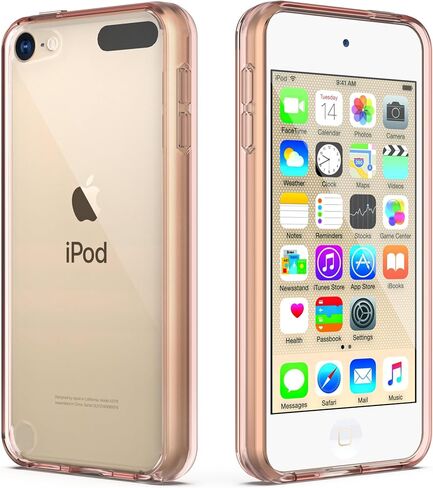 ULAK Compatible with iPod Touch 7/6/5 Case [Anti-Yellowing], Clear in Saudi Arabia