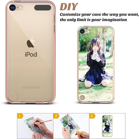 ULAK Compatible with iPod Touch 7/6/5 Case [Anti-Yellowing], Clear in Saudi Arabia