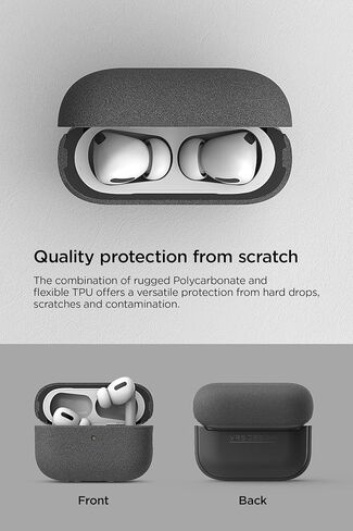 VRS Design Modern for Apple AirPods Pro 3rd Generation Case (2025) – Modern Minimal Style with Slim Profile and Precise Fit Compatible with AirPods Pro 3 (Sand Stone) in Saudi Arabia