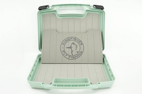 Kingfisher Streamer Fly Fishing Boat Box 2.0 (14" x 11" X 3.35"), Sage in Saudi Arabia